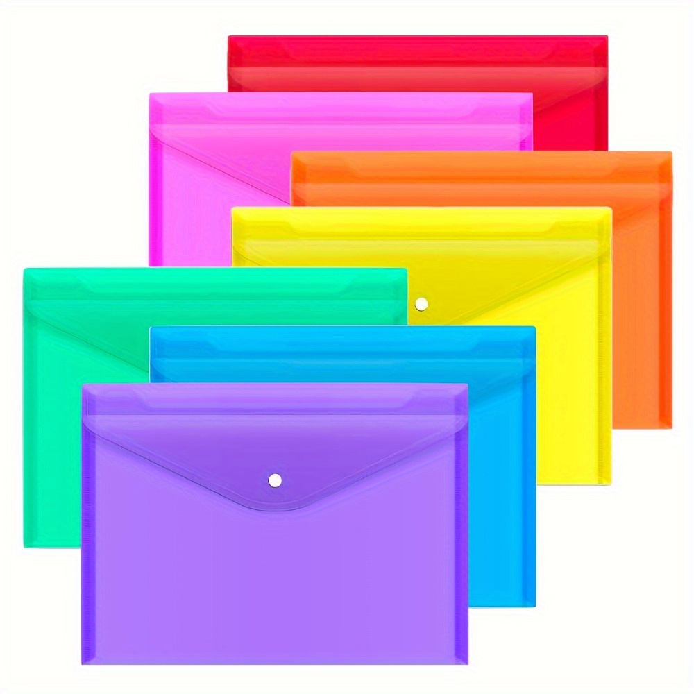 Home Office Organization - Bolsas para Archivos Tamaño A4/Carta con