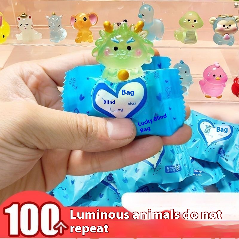 Home Office Box - 100 Piezas Mini Figuras Luminosas de