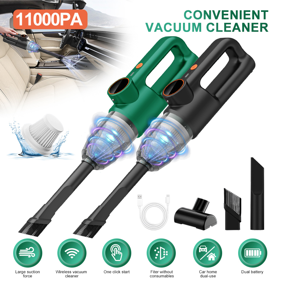 Home Office Box - Aspirador de coche de 11000PA, aspirador