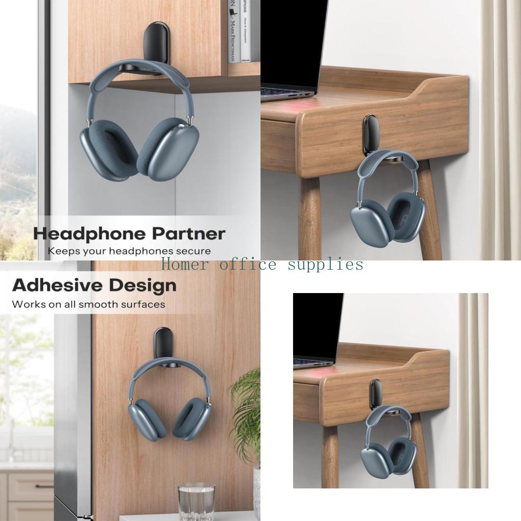 Home Office Organization - Soporte para auriculares montaje en pared