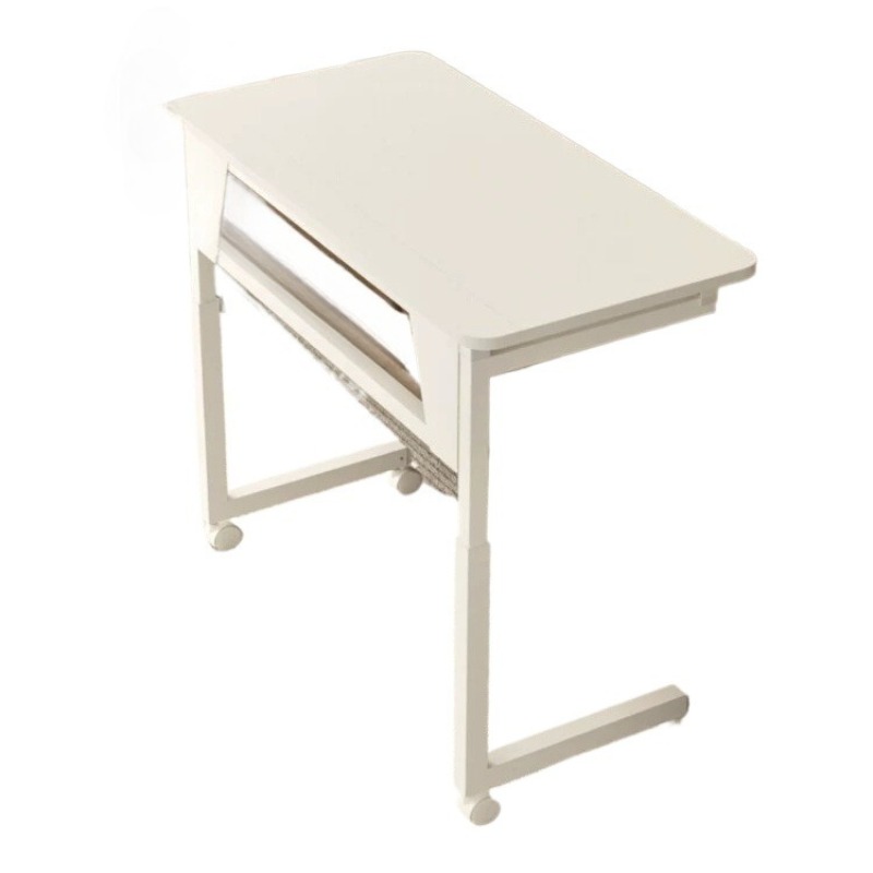 Laptop Stand Foldable - Escritorio móvil plegable con ruedas silenciosas,