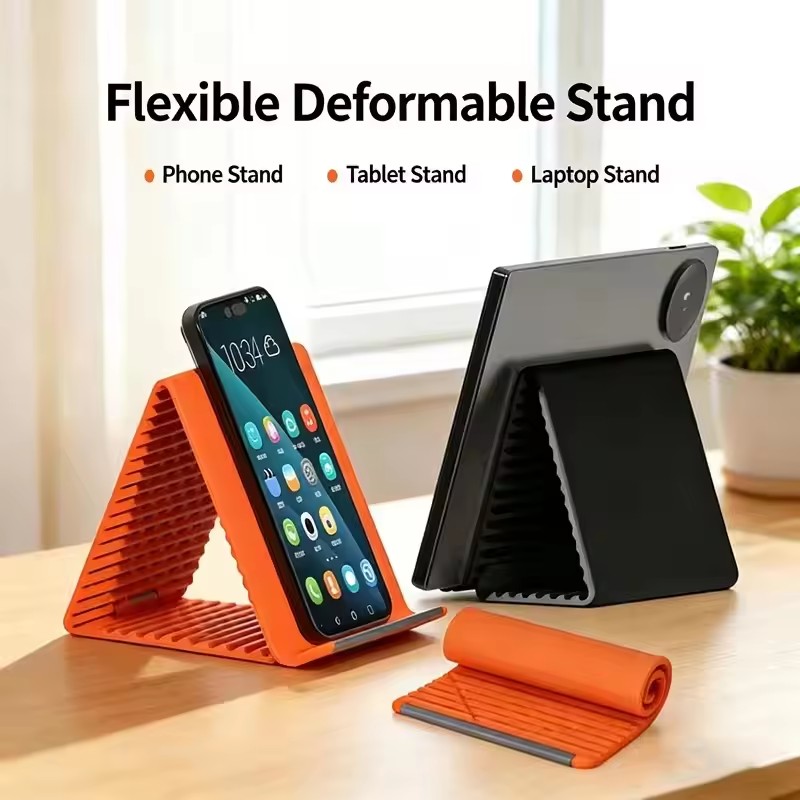 Laptop Stand Foldable - Soporte Plegable y Flexible para Teléfono