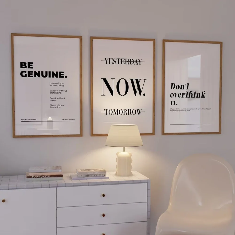 Home Office Room Inspiration - Carteles de pintura en lienzo para
