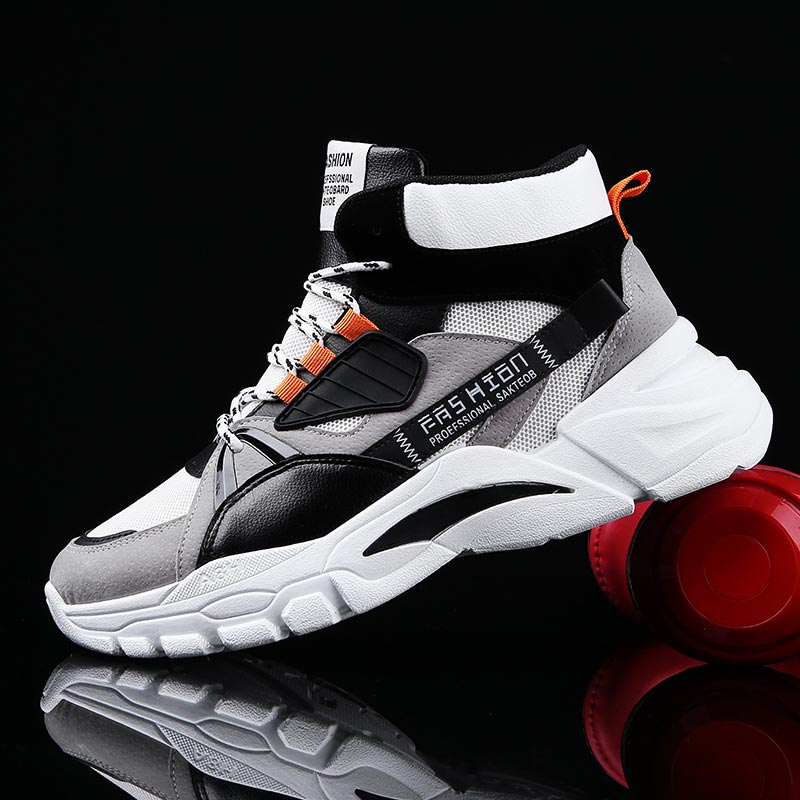 Home Office Trend - Hightop-Zapatillas deportivas de verano para hombre,