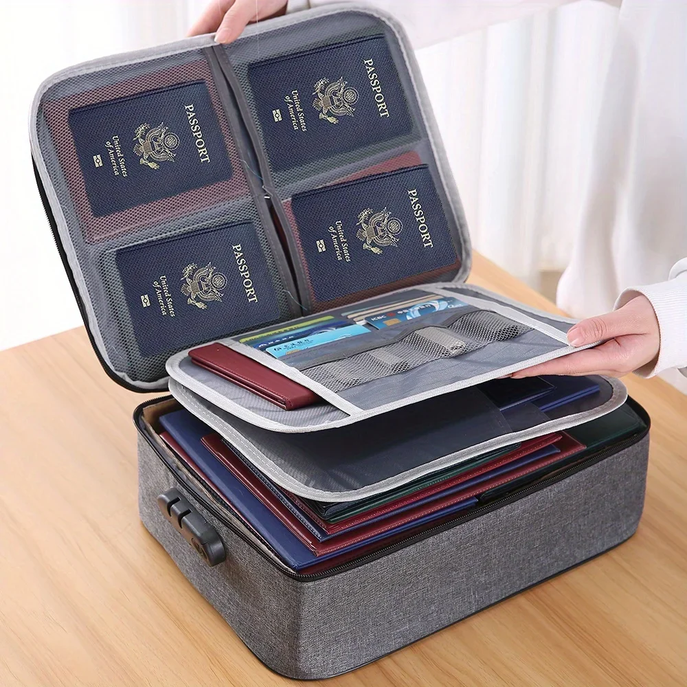 Home Office Passport - Bolsas organizadoras de archivos para documentos,