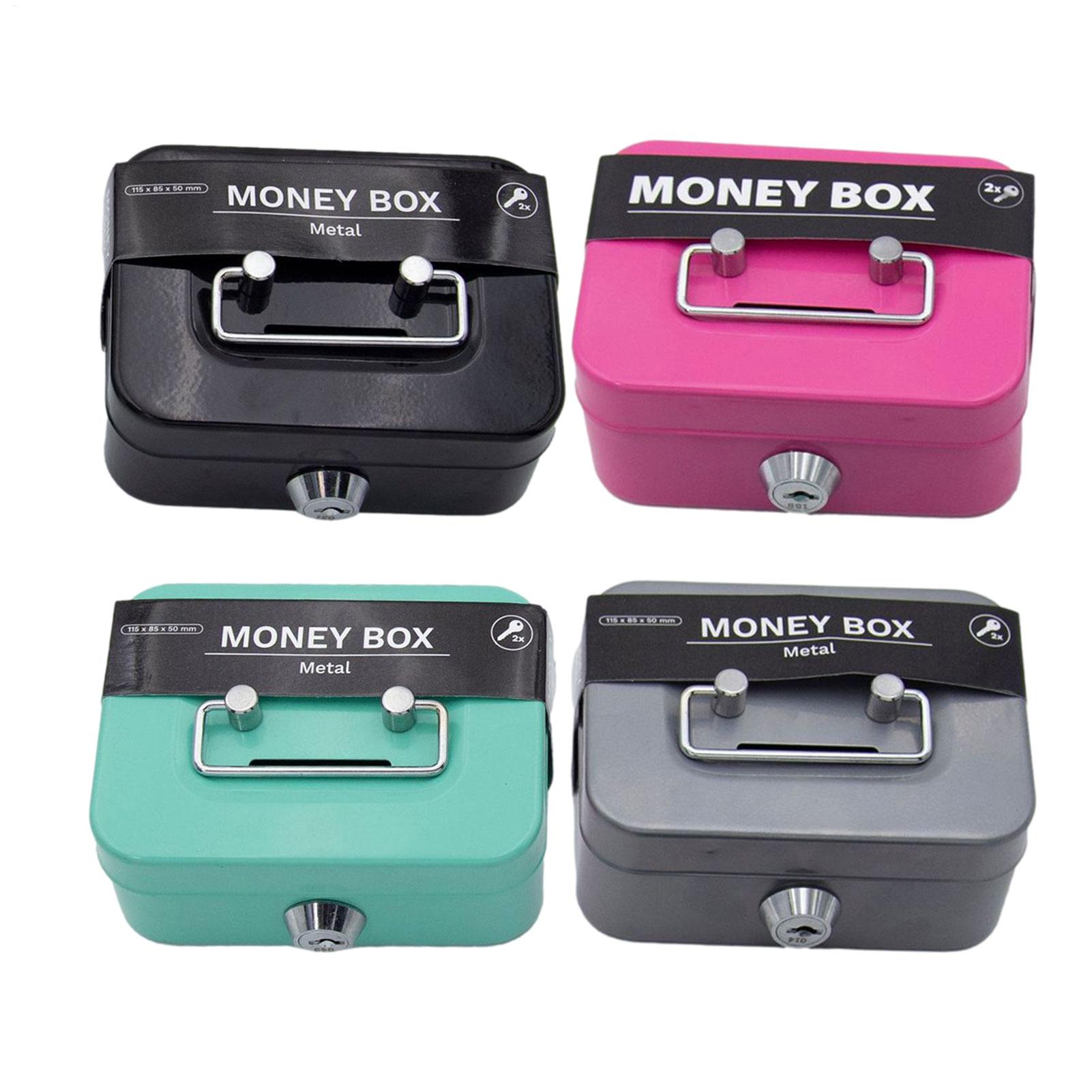 Home Office Passport - Mini caja de seguridad de Metal,