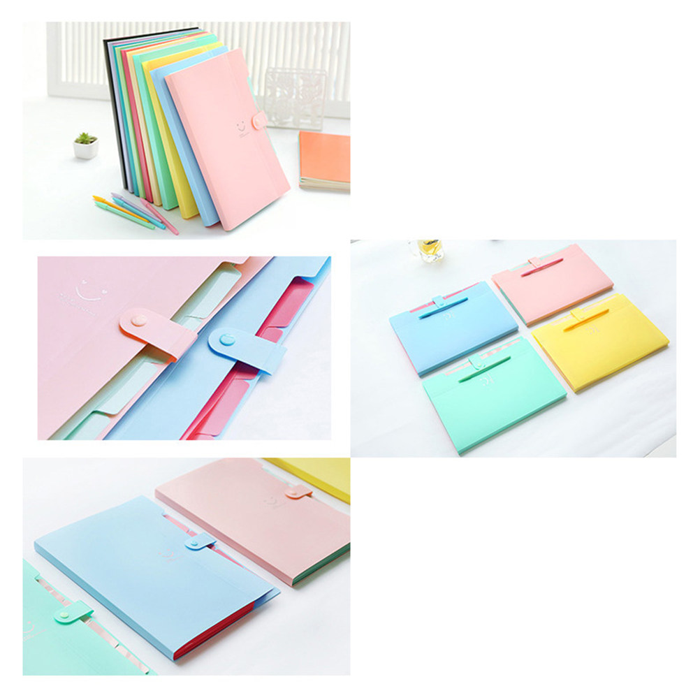 Home Office Organization - Carpeta de Archivo Expandible de Plástico