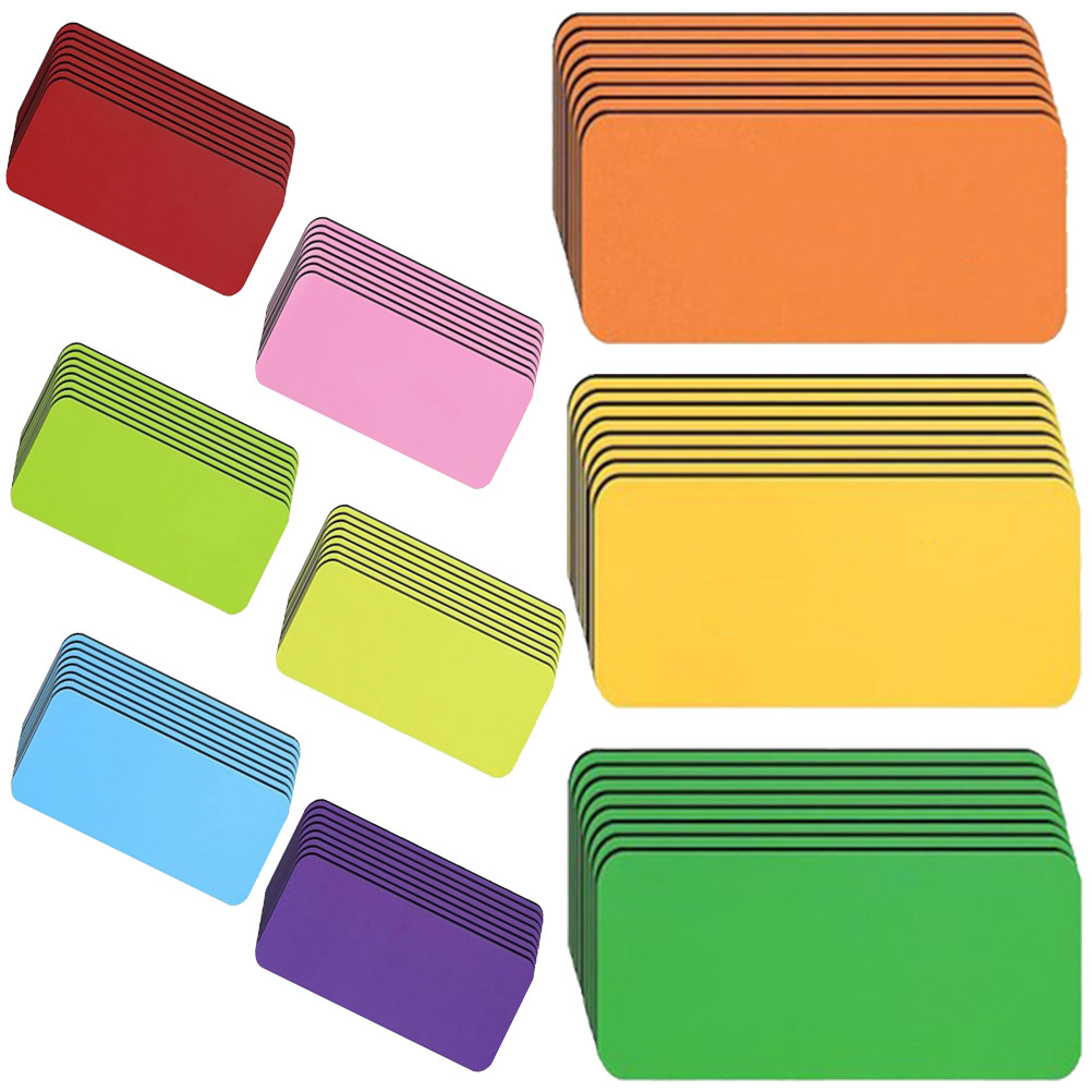 Whiteboard Magnetic - 54 Etiquetas Magnéticas de Borrado en