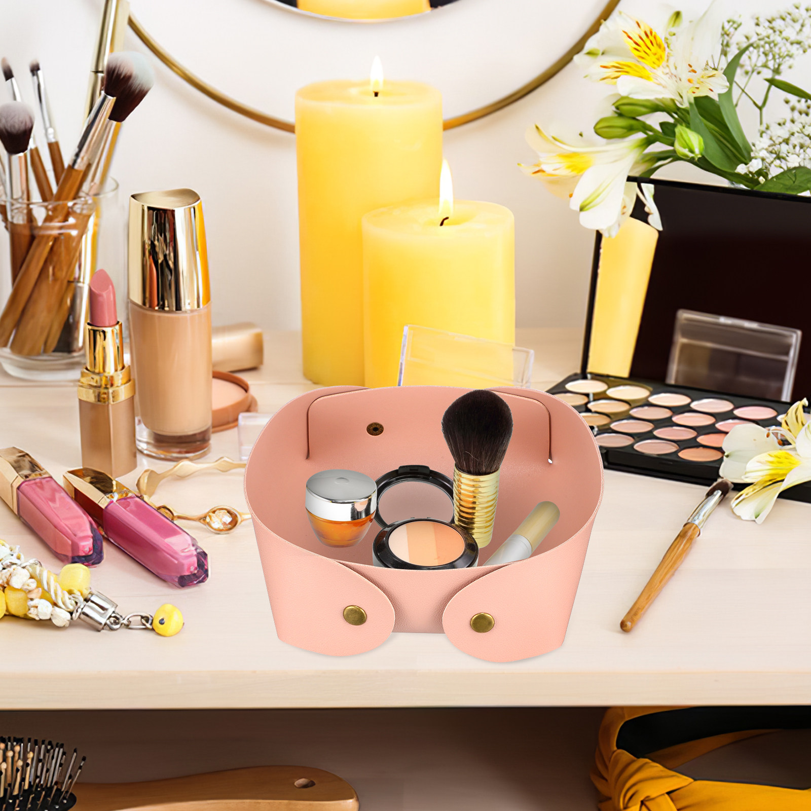 Home Office Box - Bandeja de Almacenamiento Plegable, Organizador Premium