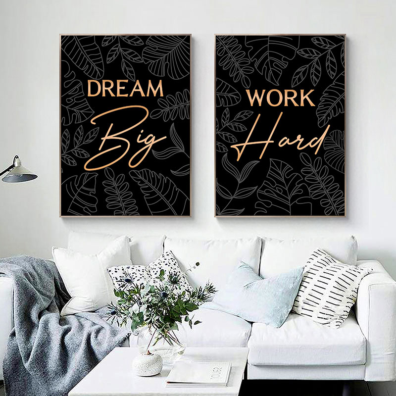Citas inspiradoras modernas, a - Home Office Room Inspiration reseña y precio