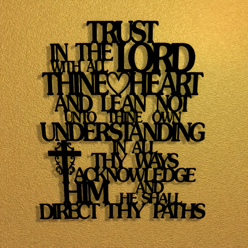 CIFBUY Arte de pared de metal, - Home Office Room Inspiration reseña y precio