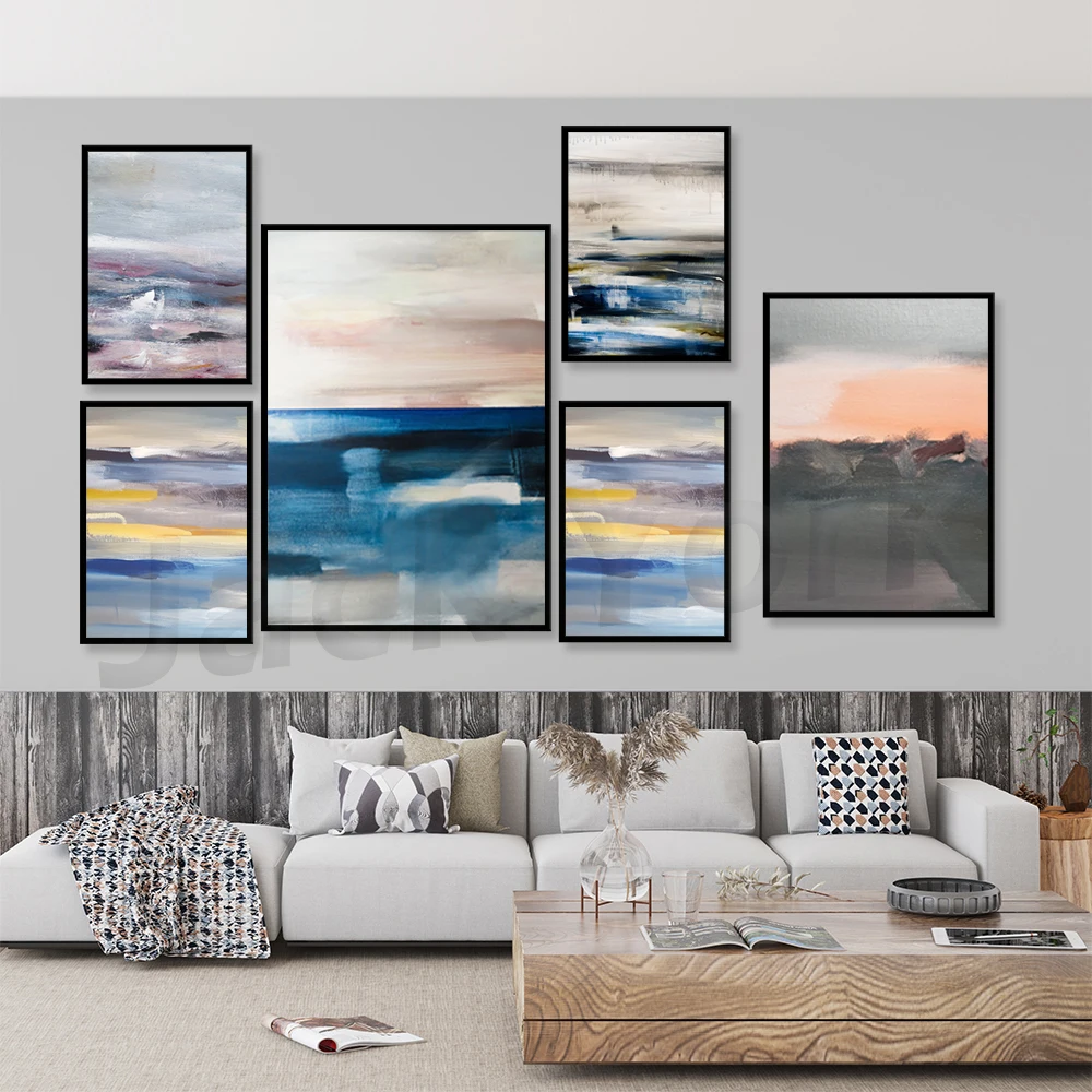 Pintura abstracta de acuarela, - Home Office York reseña y precio