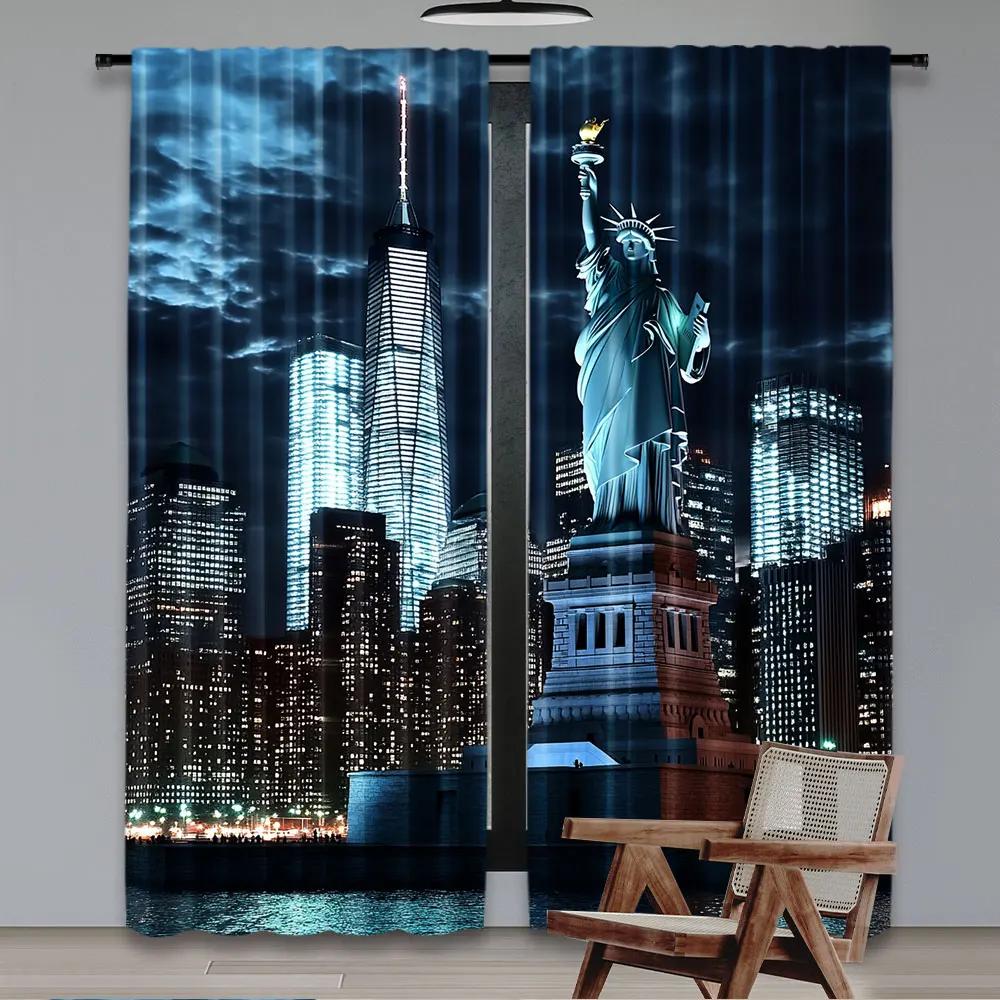 Estatua de la libertad, cortin - Home Office York reseña y precio