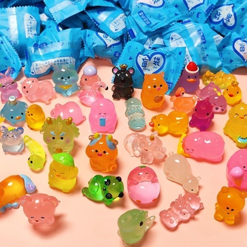 100 Piezas Mini Figuras Lumino - Home Office Box reseña y precio