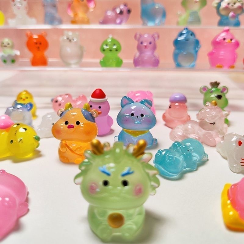 100 Piezas Mini Figuras Lumino - Home Office Box reseña y precio