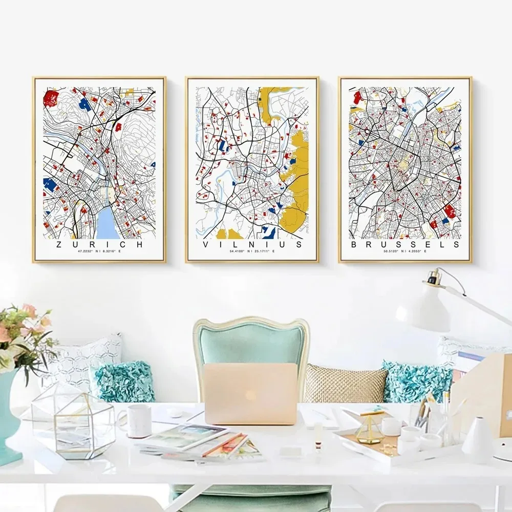 1 Pieza de Mapa del Mundo sin  - Home Office York reseña y precio