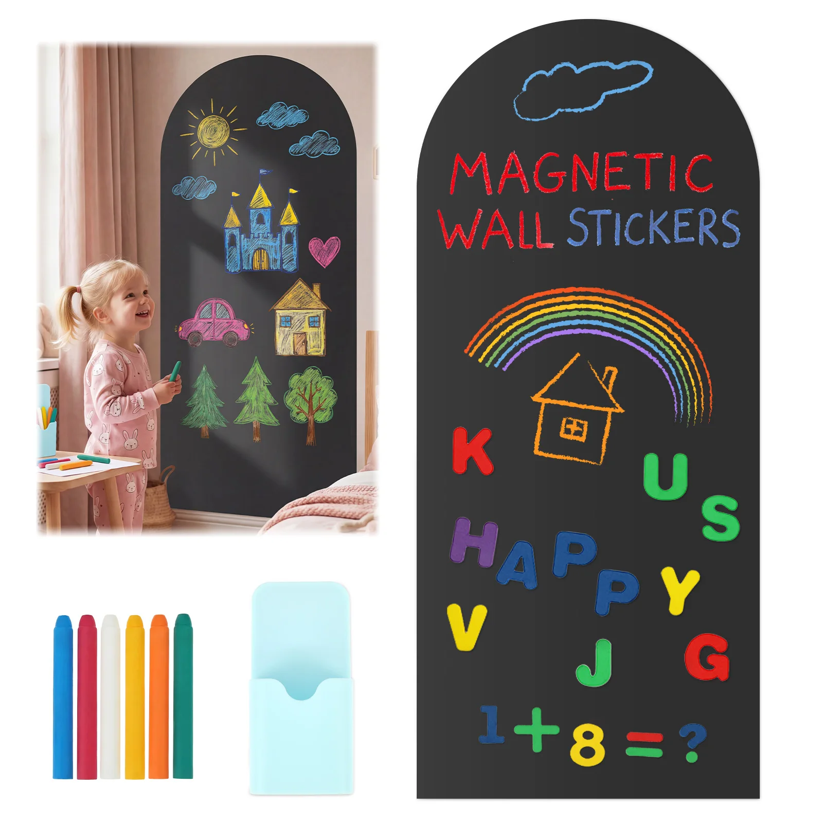 Pizarra Magnética Adhesiva par - Whiteboard Magnetic reseña y precio