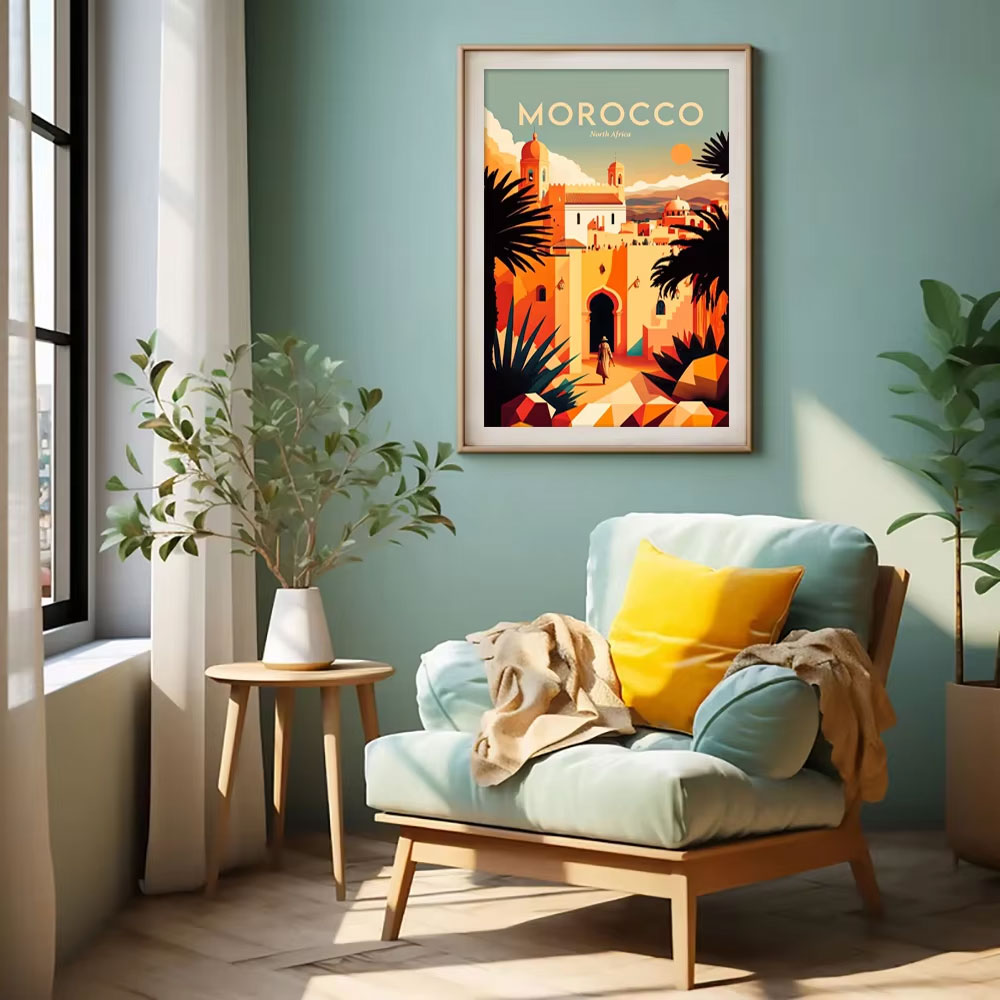 Pósteres Decorativos Modernos  - Home Office Room Inspiration reseña y precio