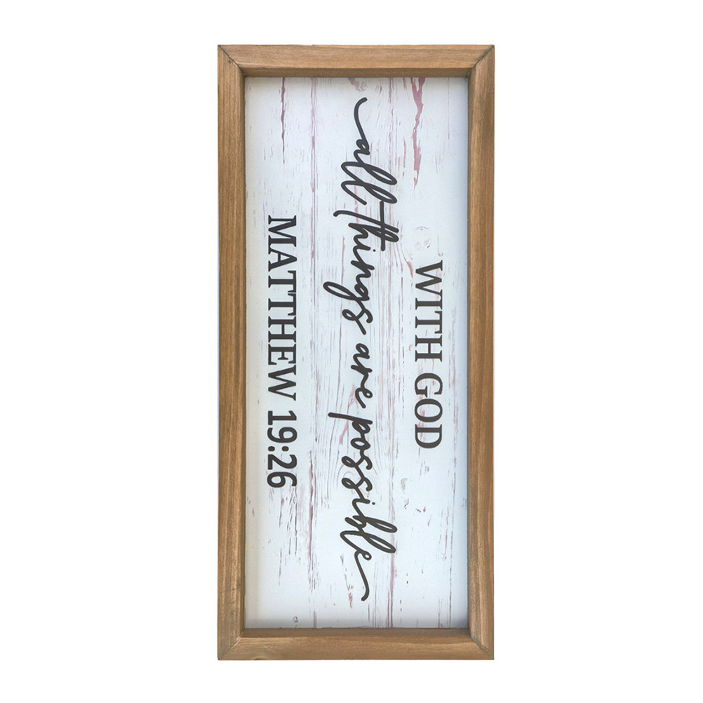 Placa de Madera Rústica con Ve - Home Office Room Inspiration reseña y precio