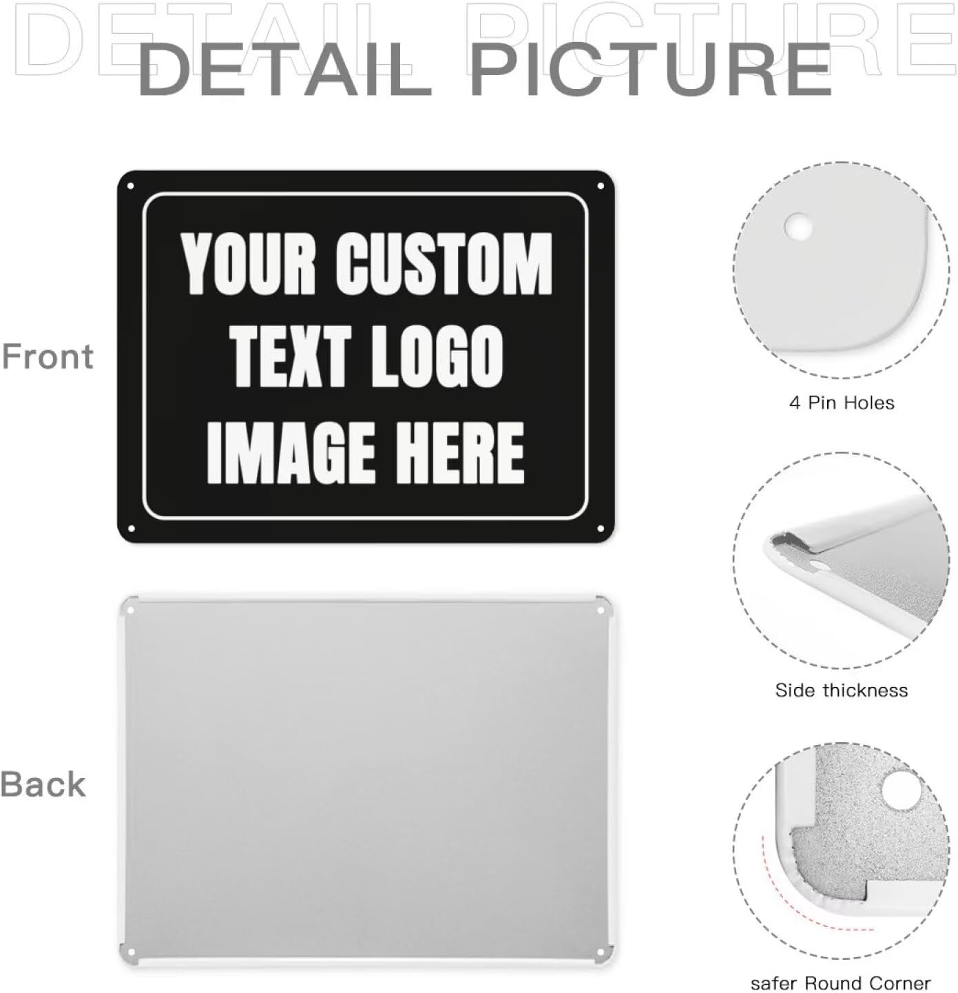 Letrero personalizado, letrero - Home Office Kitchen reseña y precio