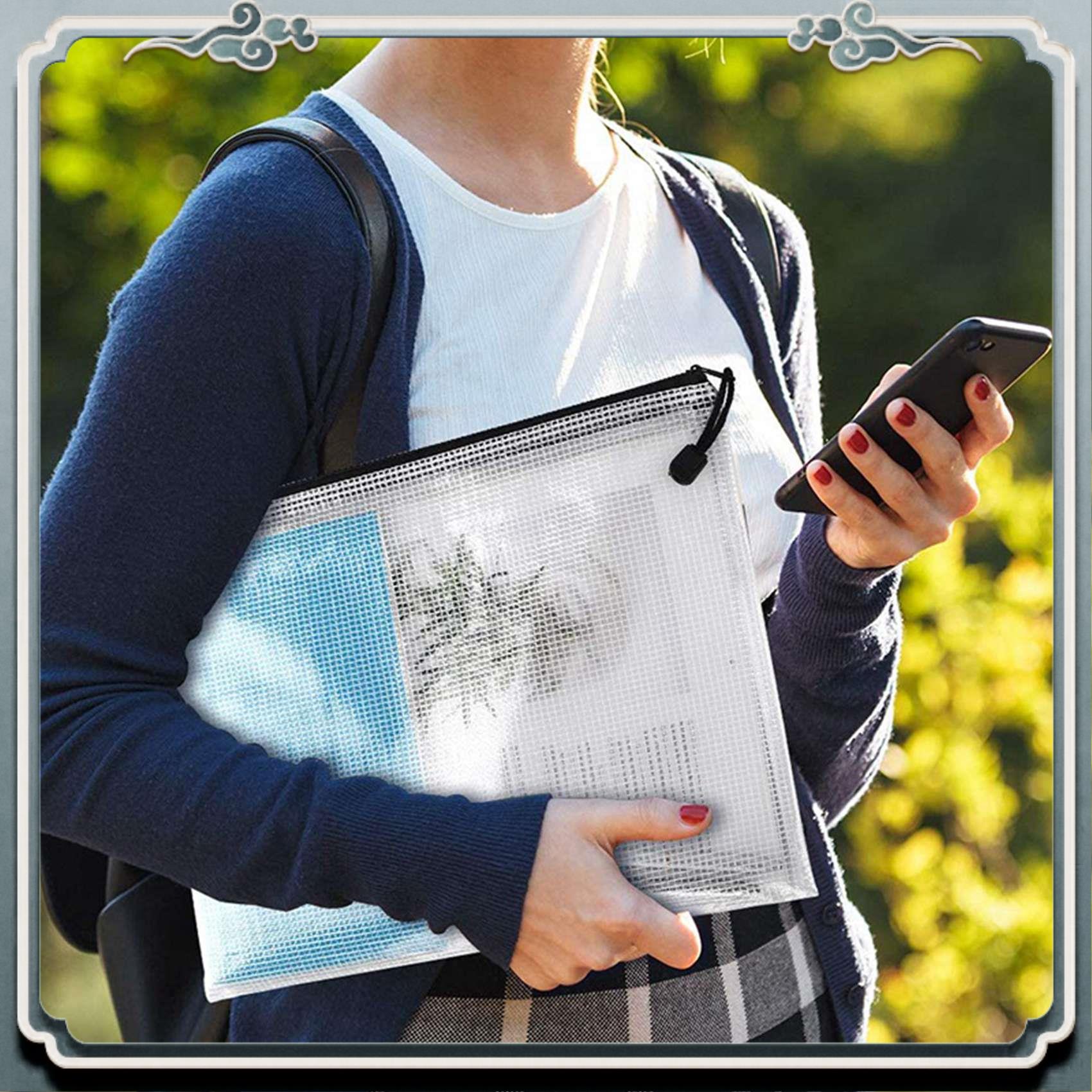 Bolsa para documentos con crem - Home Office Bagas reseña y precio
