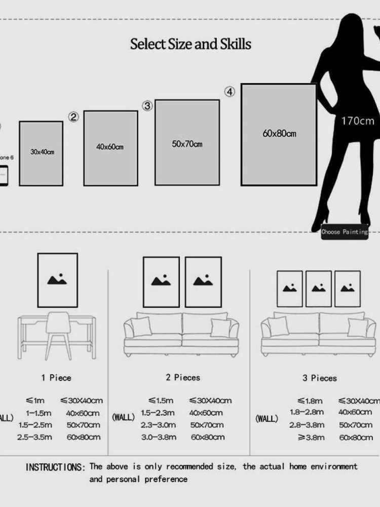 Arte de pared de lona de Geish - Home Office Room Inspiration reseña y precio