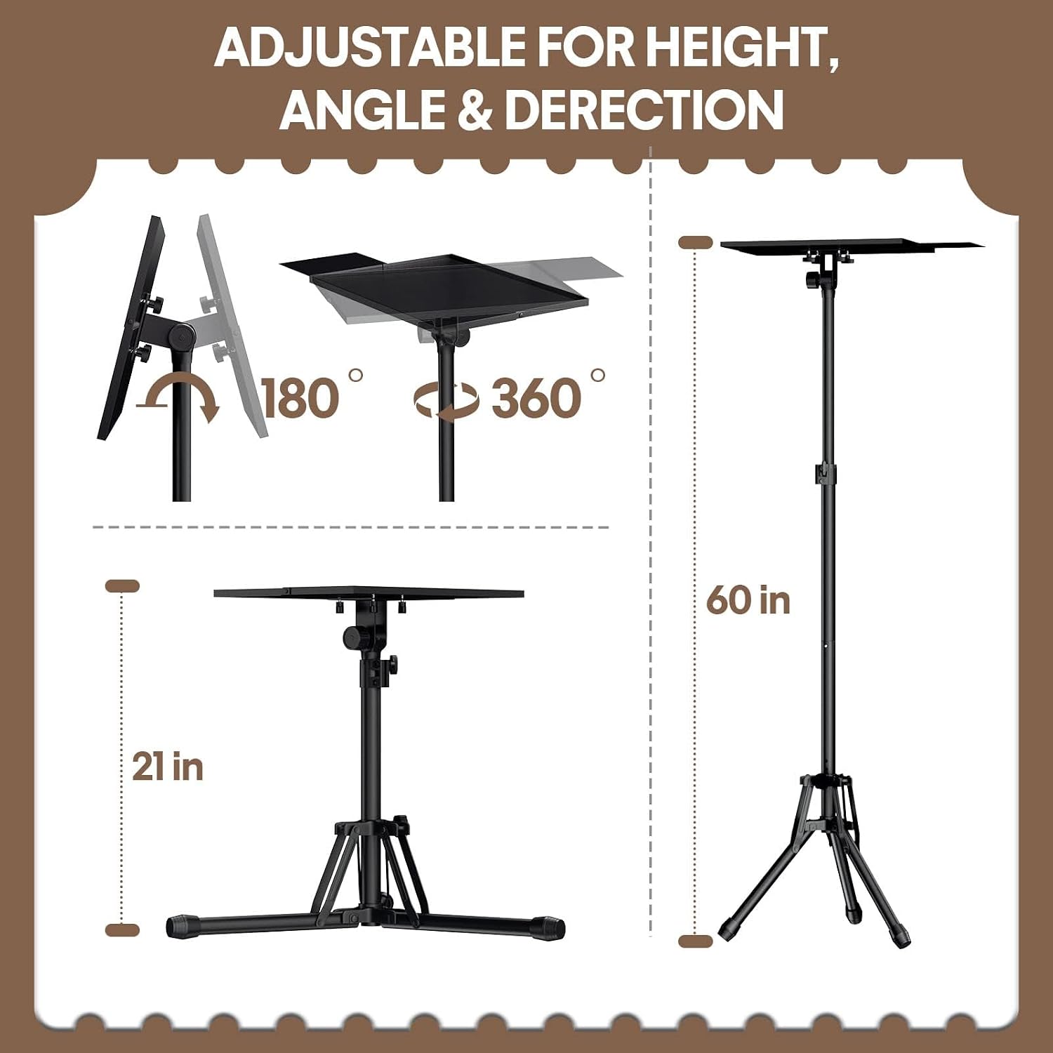 Soporte Ajustable para Proyect - Laptop Stand Foldable reseña y precio