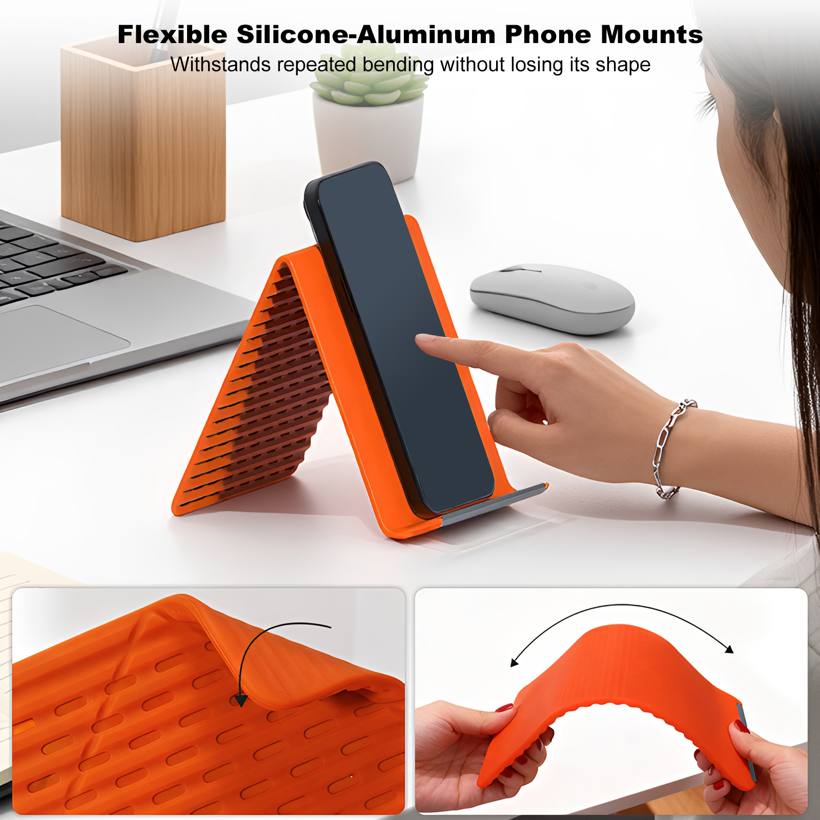 Soporte de Silicona para Teléf - Laptop Stand Foldable reseña y precio