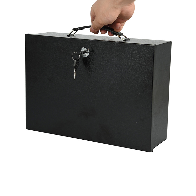 Caja de hierro bloqueada Caja  - Home Office Passport reseña y precio