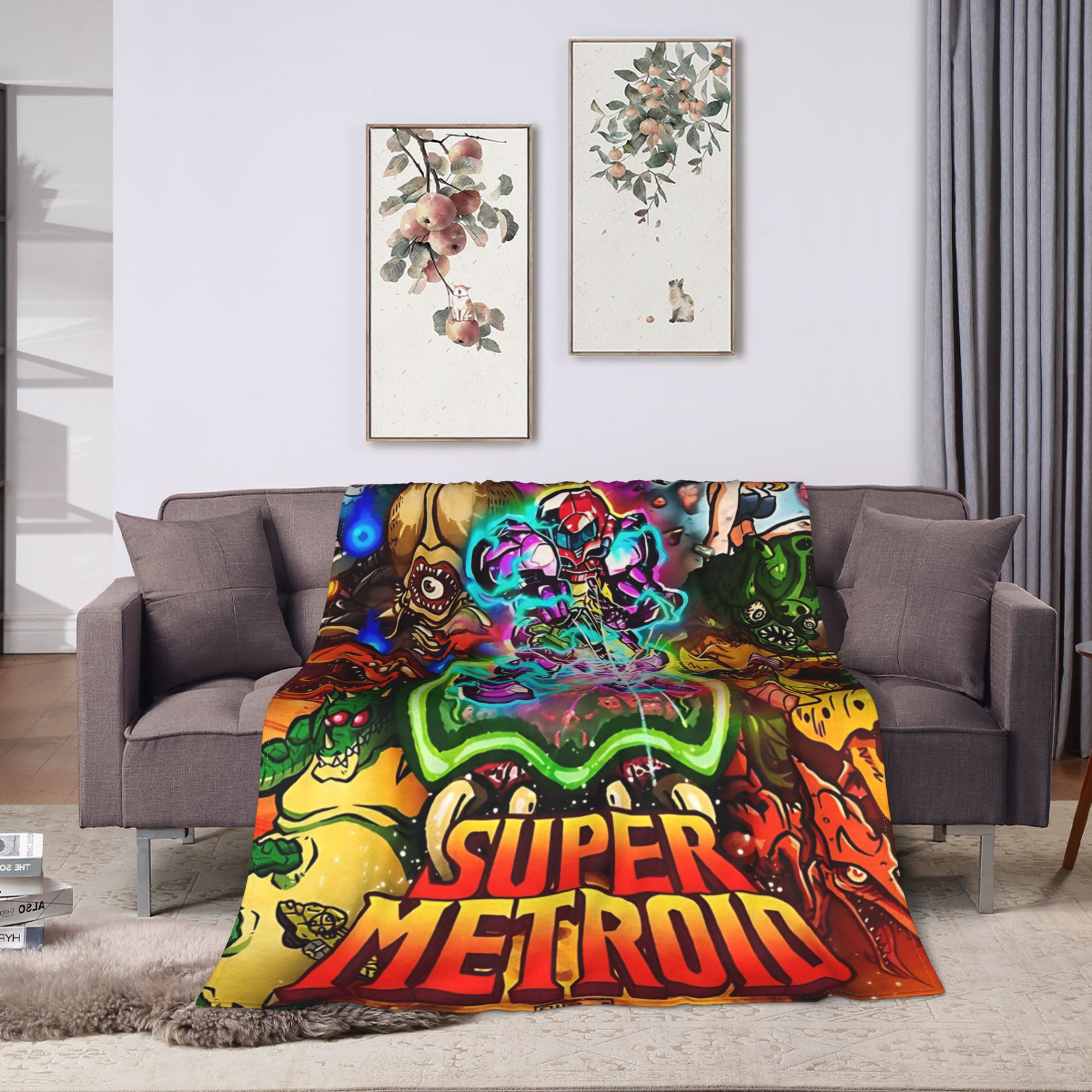 Manta de franela Metroids Hero - Home Office Trend reseña y precio