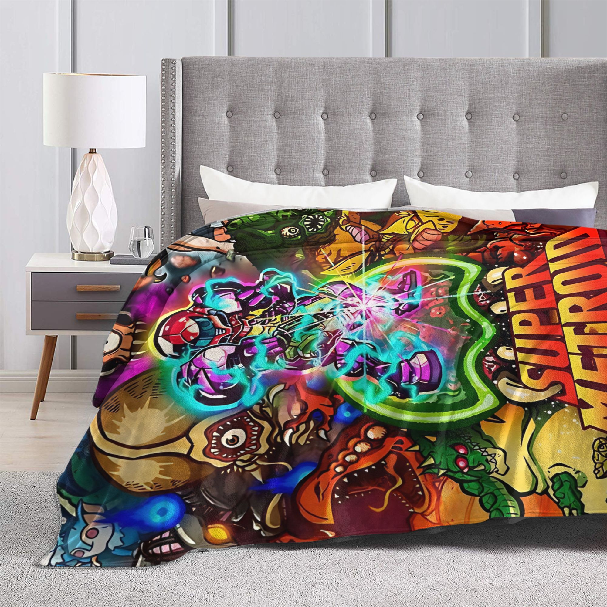 Manta de franela Metroids Hero - Home Office Trend reseña y precio