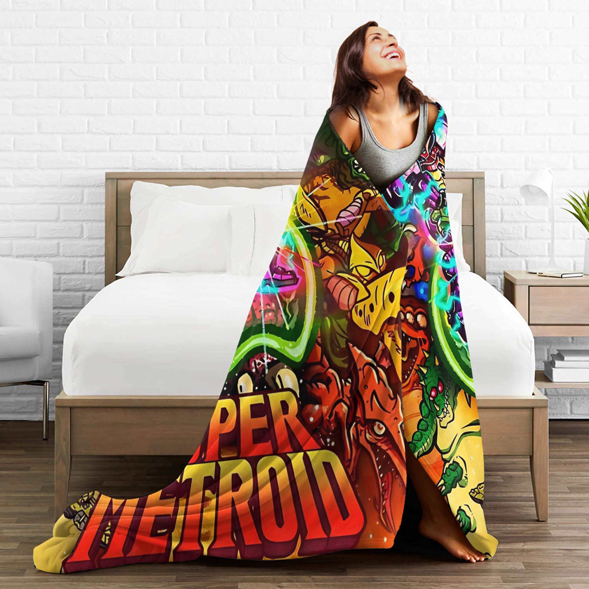Manta de franela Metroids Hero - Home Office Trend reseña y precio