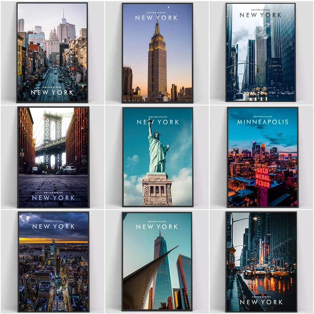 Póster artístico de pared con  - Home Office York reseña y precio