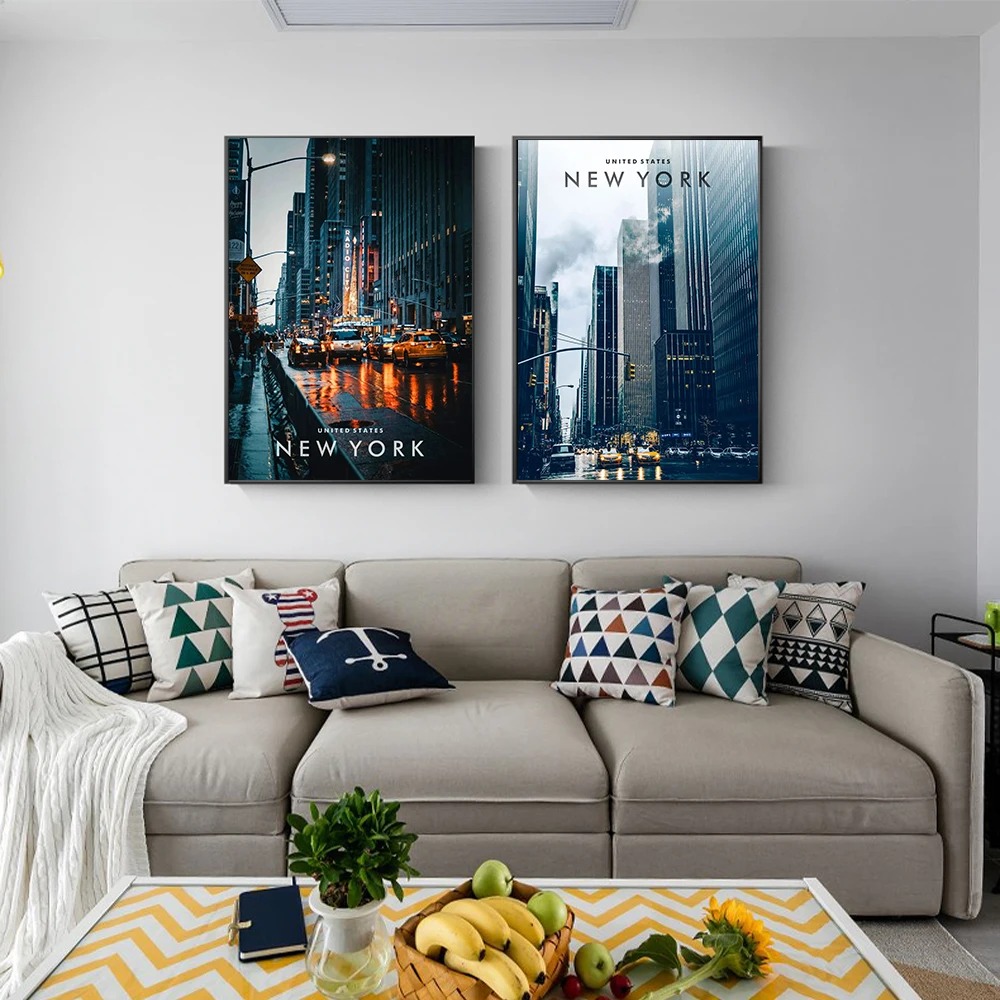 Póster artístico de pared con  - Home Office York reseña y precio