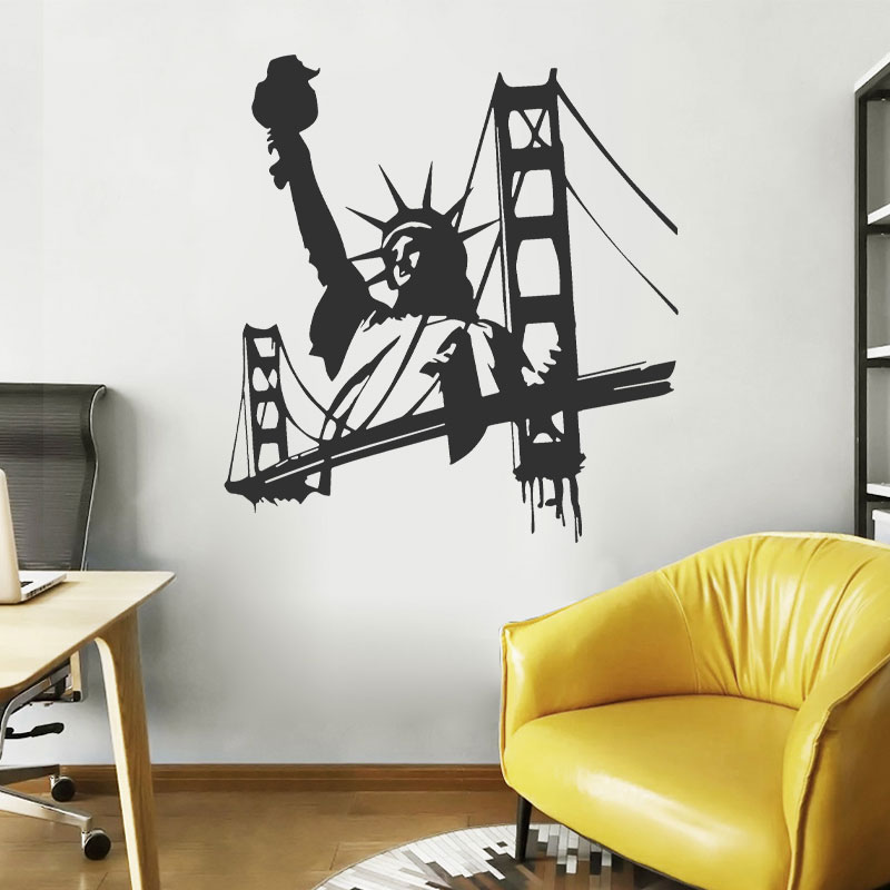 Cartel famoso de la ciudad de  - Home Office York reseña y precio