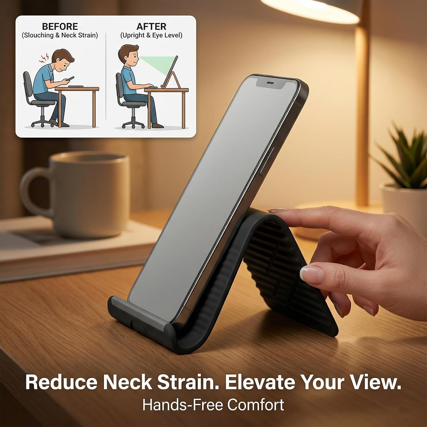 Soporte de silicona plegable y - Laptop Stand Foldable reseña y precio