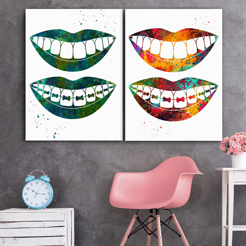 Impresión de dientes ridos, in - Home Office York reseña y precio