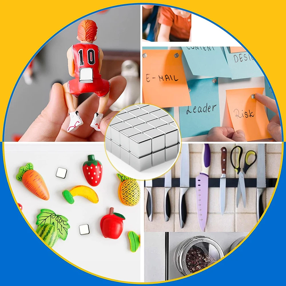 Imanes de Refrigerador de 5x5x - Whiteboard Magnetic reseña y precio