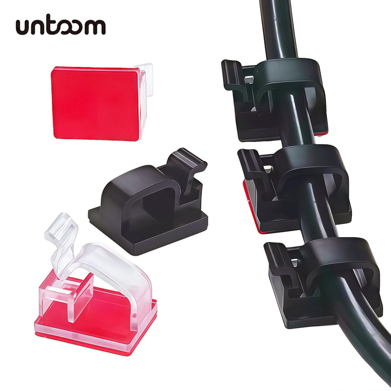 20 Clips Adhesivos para Cables - Home Office Organization reseña y precio