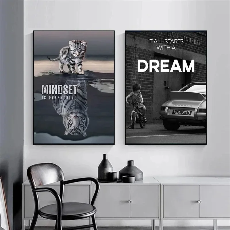 Cuadro Decorativo sin Marco co - Home Office Room Inspiration reseña y precio