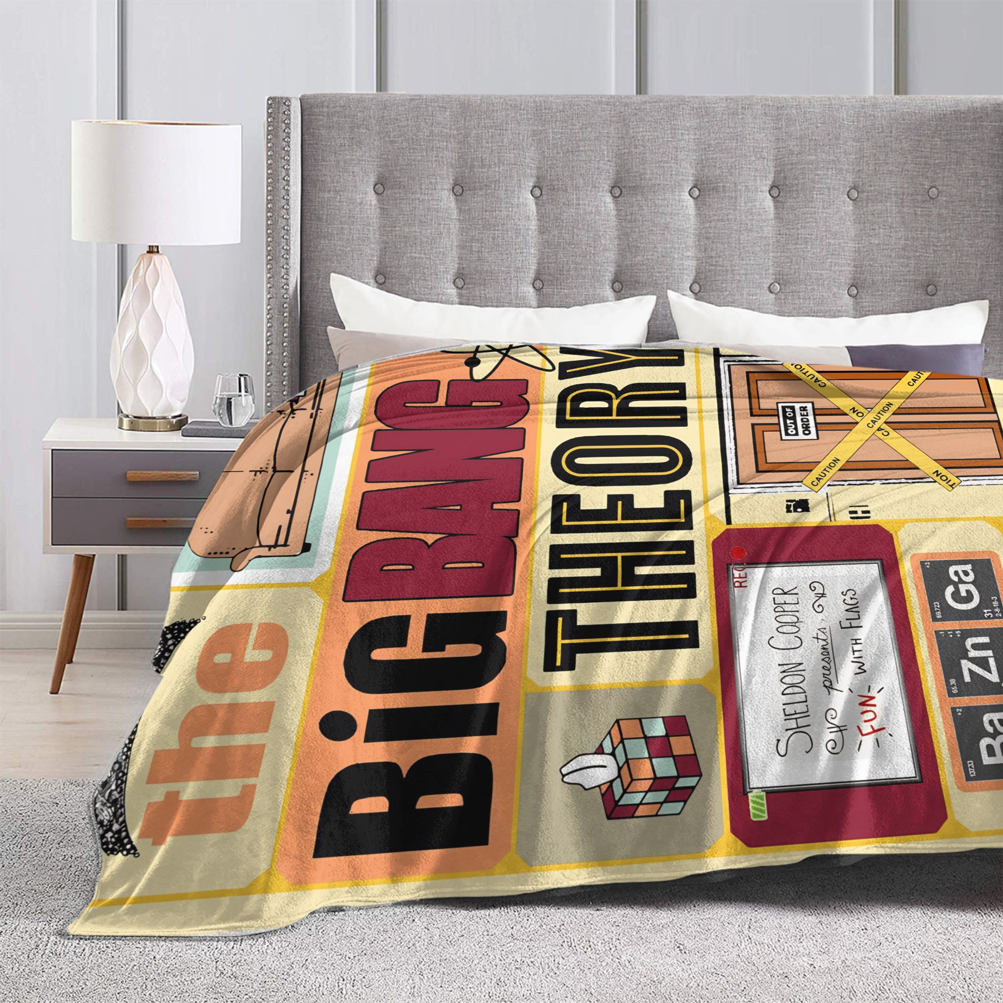 Mantas The Big Bang Theory, ma - Home Office Trend reseña y precio
